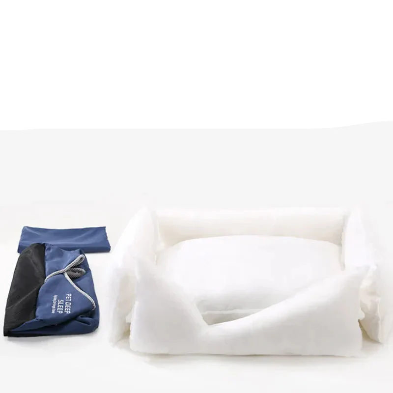 Matelas Confortable pour Animaux de Compagnie avec Doublure en Tissu pour Chiens et Chats – Image 3