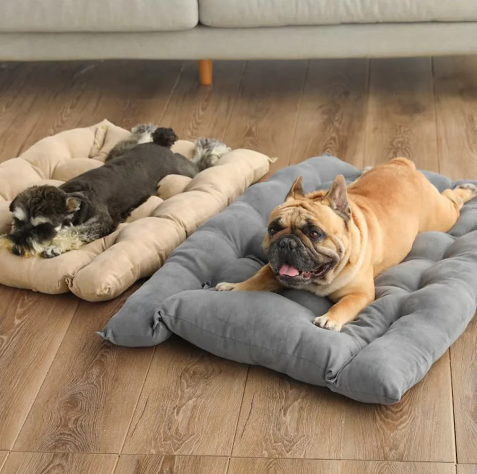 Lit pour Chien Douillet avec Coussin - Lit pour Animaux Doux et Lavable pour Chiens et Chats – Image 4