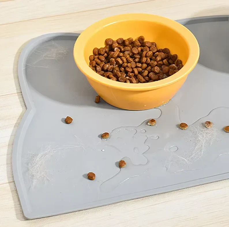 Tapis pour Assiette de Chat avec Dessous Antidérapant – Image 6