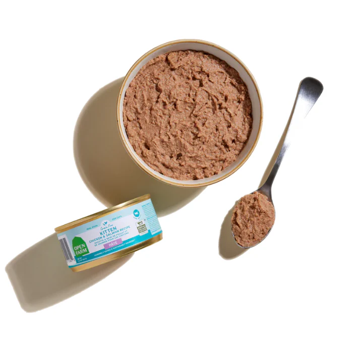 Nourriture humide pour CHATON - Pâté poulet & saumon 5.3oz – Image 2